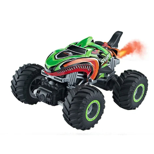 RC 4x4 Off-Road Monster Truck - Remote Control Car 4WD Monster Truck Shark Dinosaur