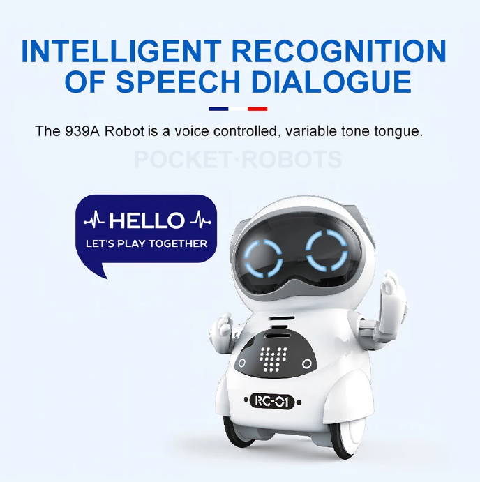 Pocket RC Robotics For Kids Talking Interactive Dialogue Voice
