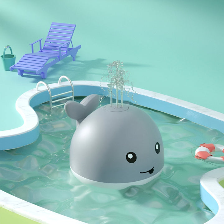 Luminous Whale Bath Toy - Light Show Fun | Baby Bath Toys