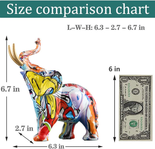 Elephant Decor Creativity - Statue Home Decor Art Elephant