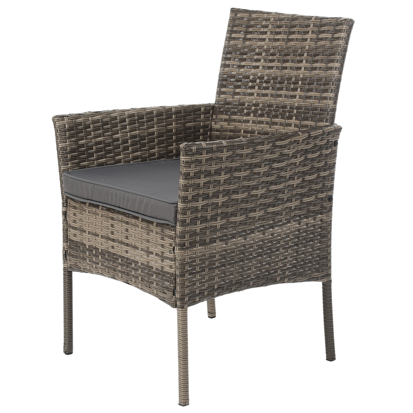 4-Piece Garden Sofa Set Wicker Rattan Patio Furniture Set Outdoor, Table & Sofas