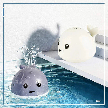 Luminous Whale Bath Toy - Light Show Fun | Baby Bath Toys