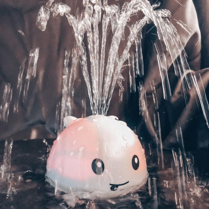 Luminous Whale Bath Toy - Light Show Fun | Baby Bath Toys