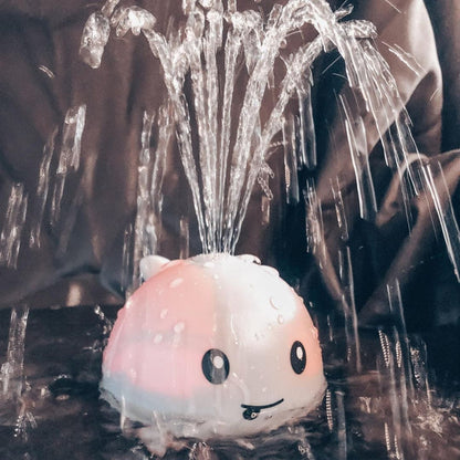 Luminous Whale Bath Toy - Light Show Fun | Baby Bath Toys