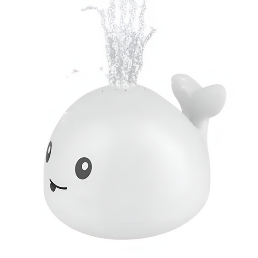 Luminous Whale Bath Toy - Light Show Fun | Baby Bath Toys
