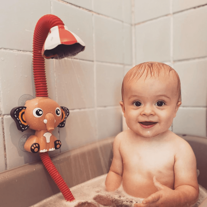 Elephant Kids Shower Head - Calming Bath Spray | Kids Shower