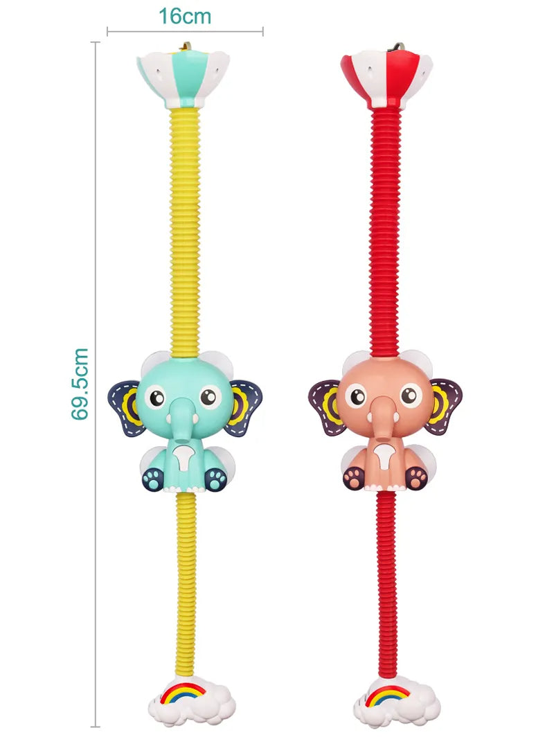Elephant Kids Shower Head - Calming Bath Spray | Kids Shower