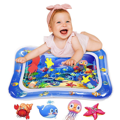 Inflatable Baby Water Play Mat – Sensory Fun Baby Water Mat