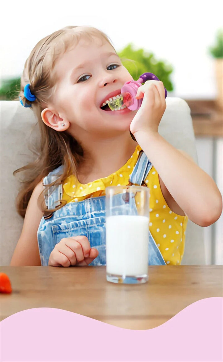 Baby Fruit Teether Pacifier Infant Teething Toy