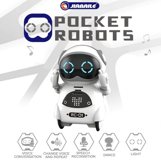 Pocket RC Robotics For Kids Talking Interactive Dialogue Voice