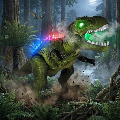 RC Dinosaur Car Toys for Kids Remote Control Robot - T-Rex Verisimilitude Sound for Children's Gifts