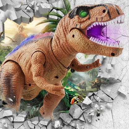 RC Dinosaur Car Toys for Kids Remote Control Robot - T-Rex Verisimilitude Sound for Children's Gifts