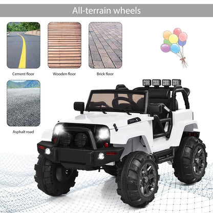 Kids Ride on Car 12V Battery Powered Electric Truck with 2.4G Remote Control