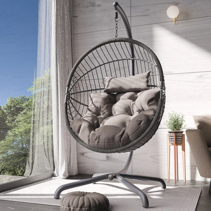 Hanging Egg Chair Swing Garden Chair Rattan Indoor Outdoor Furniture Hammock