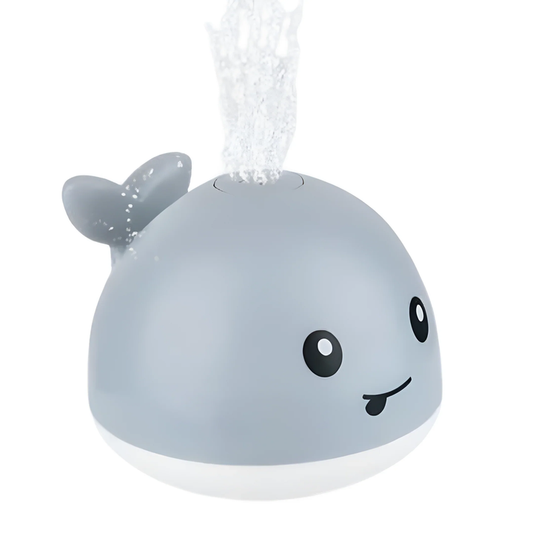 Luminous Whale Bath Toy - Light Show Fun | Baby Bath Toys